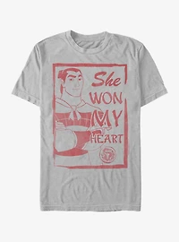 Disney Mulan Shang She Won My Heart T-Shirt