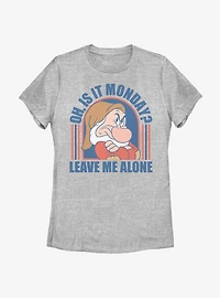 Disney Snow White And The Seven Dwarfs Grumpy Monday Womens T-Shirt