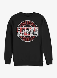 Disney Villains Breakin' Hearts Sweatshirt