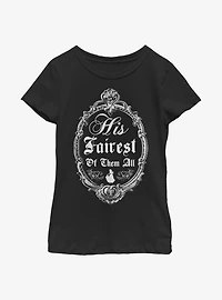 Disney Snow White And The Seven Dwarfs His Fairest Youth Girls T-Shirt