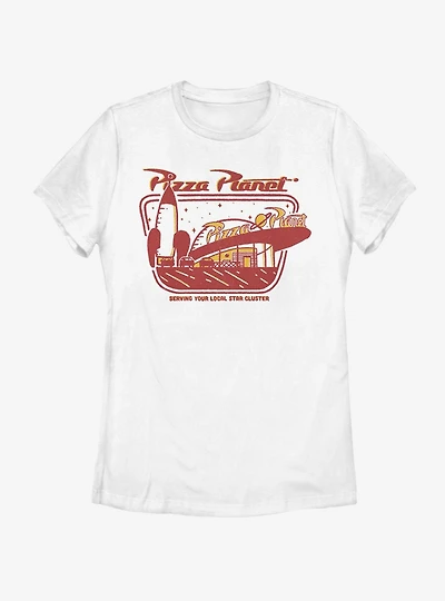 Disney Pixar Toy Story Pizza Planet Slice Womens T-Shirt