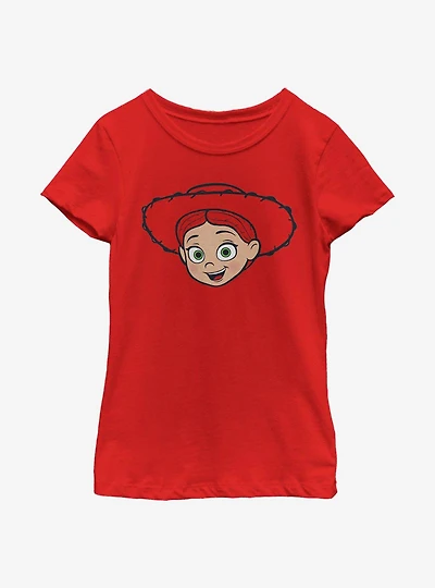 Disney Pixar Toy Story Big Face Jessie Youth Girls T-Shirt
