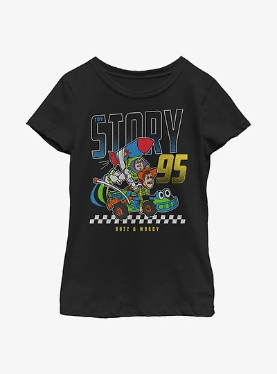 Disney Pixar Toy Story Fast RC Car Youth Girls T-Shirt