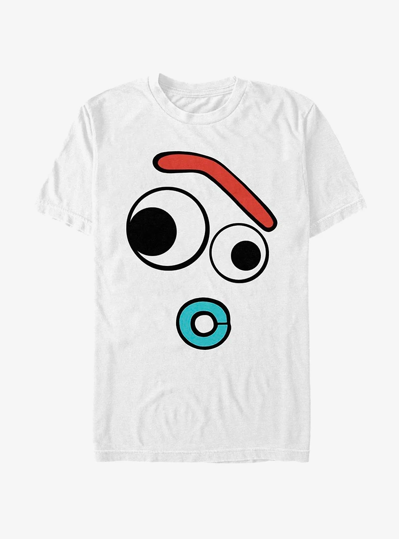 Disney Pixar Toy Story 4 Big Face Curious Forky T-Shirt