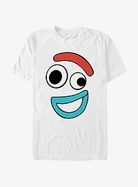 Disney Pixar Toy Story 4 Big Face Smiling Forky T-Shirt