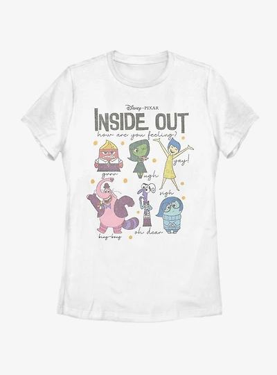 Disney Pixar Inside Out Feels Womens T-Shirt