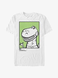 Disney Pixar Toy Story 4 Rex Id Card T-Shirt