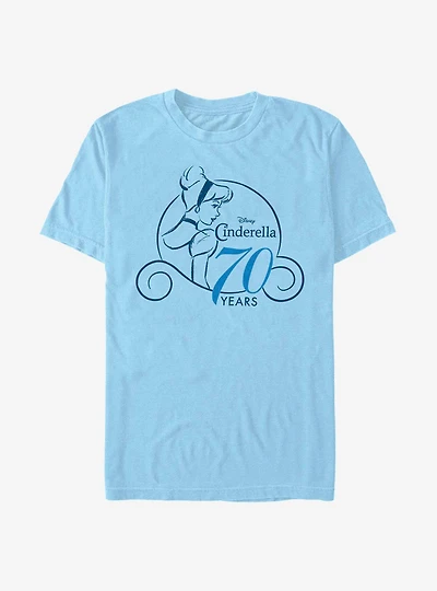 Disney Cinderella Simple Anniversary T-Shirt