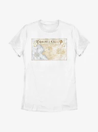 Disney Pixar Onward Phoenix Gem Map Womens T-Shirt