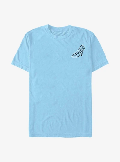 Disney Cinderella Vintage Line Slipper T-Shirt