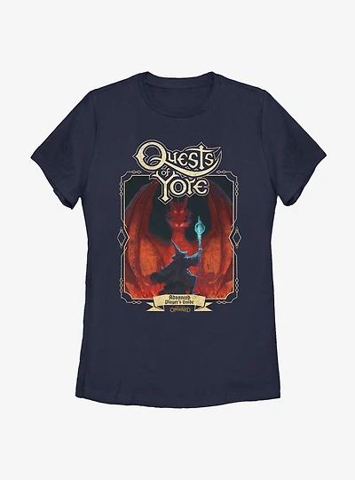 Disney Pixar Onward Quest Of Yore Cover Womens T-Shirt