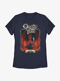Disney Pixar Onward Quest Of Yore Cover Womens T-Shirt