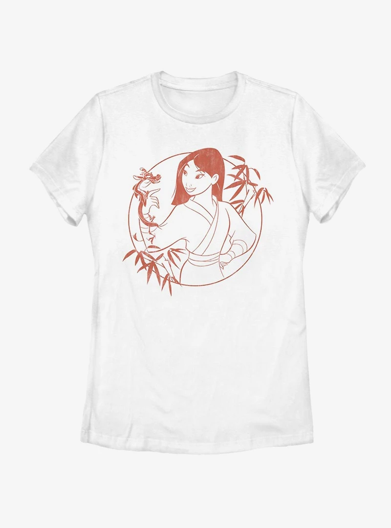 Disney Mulan Bamboo Womens T-Shirt