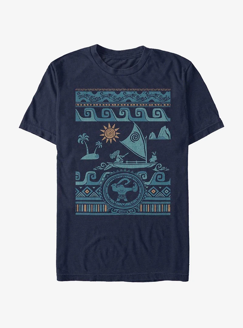 Disney Moana Wayfinding Collage T-Shirt