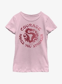 Disney Mulan Courage Youth Girls T-Shirt