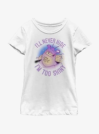 Disney Moana I'm Too Shiny Youth Girls T-Shirt