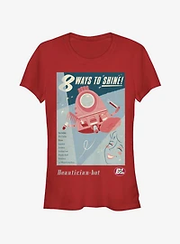 Disney Pixar Wall-E Beautician Bot Poster Girls T-Shirt