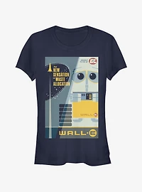Disney Pixar Wall-E New Sensation Poster Girls T-Shirt