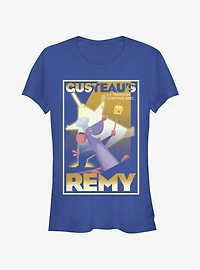 Disney Pixar Ratatouille Gusteaus La Remy Poster Girls T-Shirt