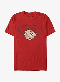 Disney Pixar Toy Story 4 Big Face Jessie T-Shirt