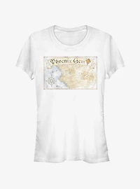 Disney Pixar Onward Phoenix Gem Map Girls T-Shirt
