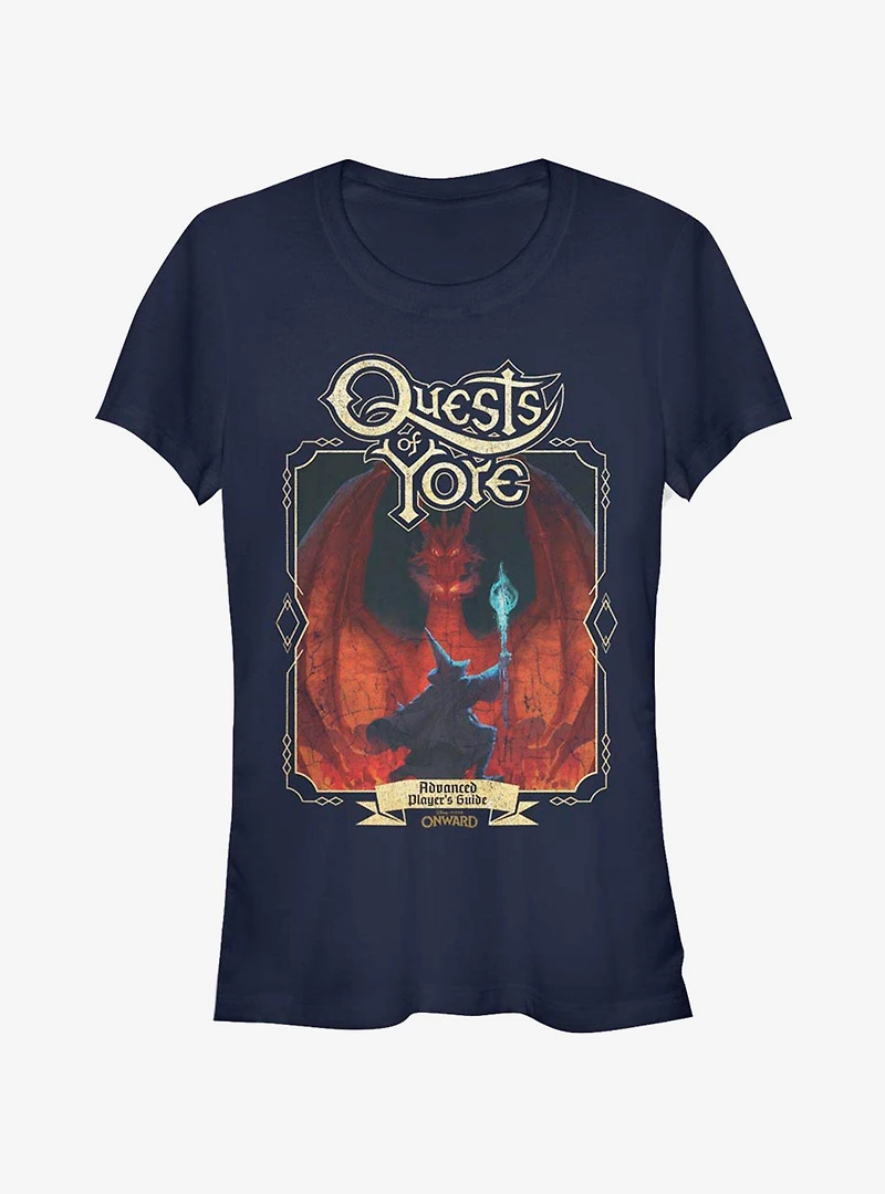 Disney Pixar Onward Quest Of Yore Cover Girls T-Shirt