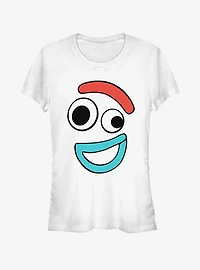 Disney Pixar Toy Story Big Face Smiling Forky Girls T-Shirt