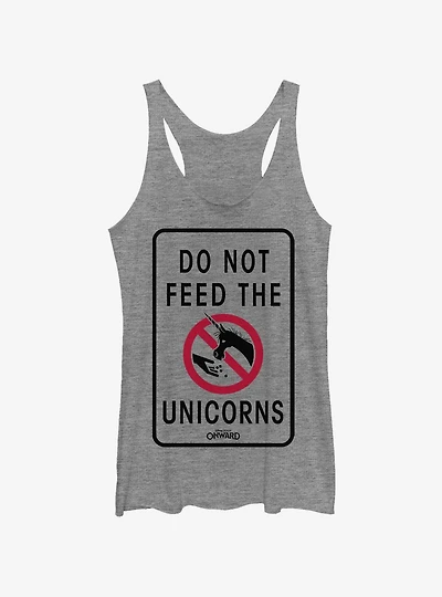 Disney Pixar Onward Don't Feed The Unicorns Girls Tank