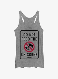 Disney Pixar Onward Don't Feed The Unicorns Girls Tank