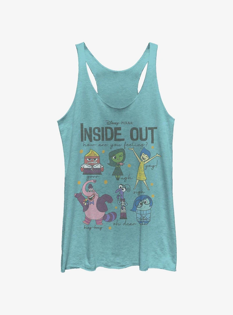 Disney Pixar Inside Out How Are You Feeling Girls Tank