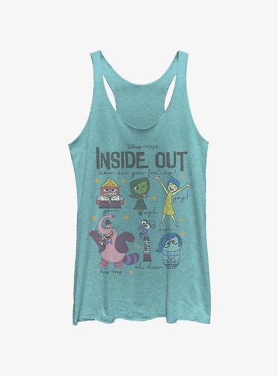Disney Pixar Inside Out How Are You Feeling Girls Tank