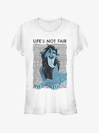 Disney The Lion King Scar Not Fair Girls T-Shirt