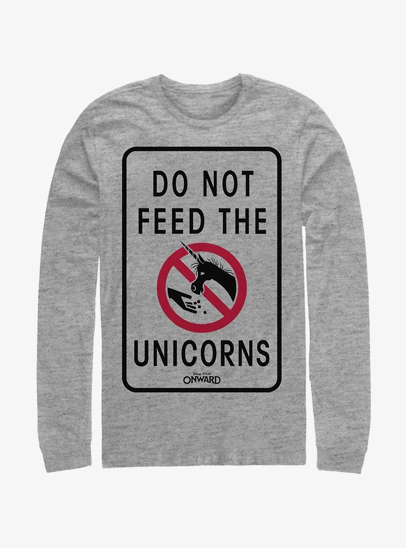 Disney Pixar Onward Don't Feed The Unicorns Long-Sleeve T-Shirt