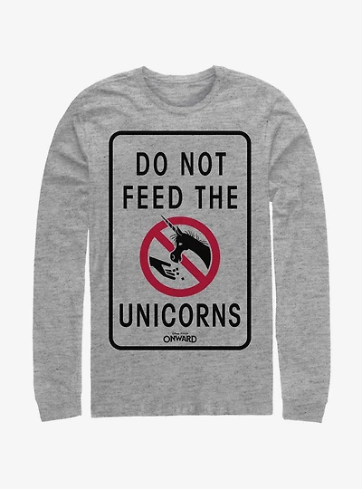 Disney Pixar Onward Don't Feed The Unicorns Long-Sleeve T-Shirt