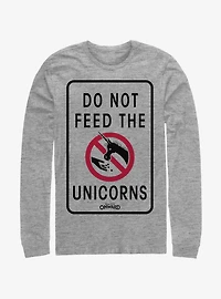 Disney Pixar Onward Don't Feed The Unicorns Long-Sleeve T-Shirt