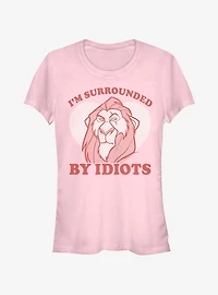 Disney The Lion King Surrounded Valentine Girls T-Shirt