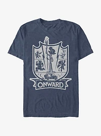 Disney Pixar Onward Onward Crest T-Shirt