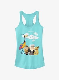 Disney Pixar Up Group Girls Tank