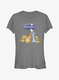 Disney Pixar Ratatouille Emile Remy Cheese Girls T-Shirt