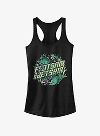 Disney The Little Mermaid Flotsam And Jetsam Girls Tank