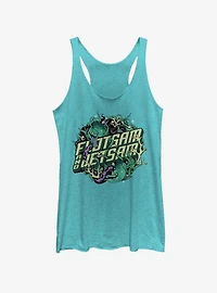 Disney The Little Mermaid Flotsam And Jetsam Girls Tank