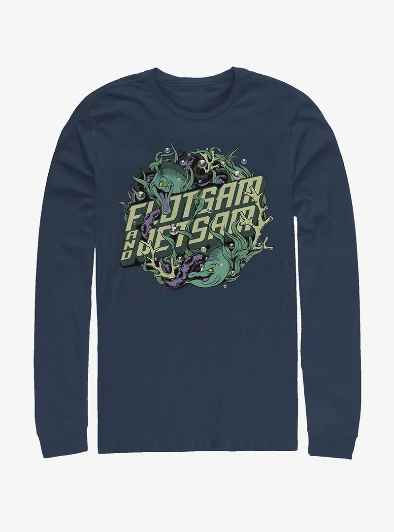 Disney The Little Mermaid Flotsam And Jetsam Long-Sleeve T-Shirt