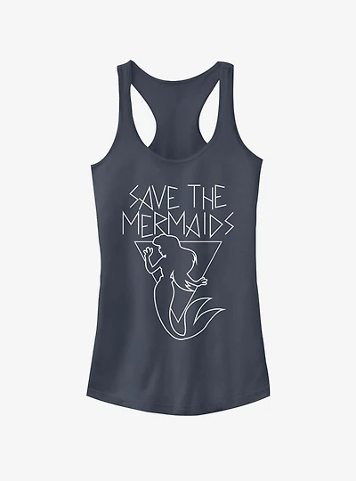 Disney The Little Mermaid Save Mermaids Girls Tank