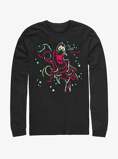 Disney The Little Mermaid Crab Lights Long-Sleeve T-Shirt