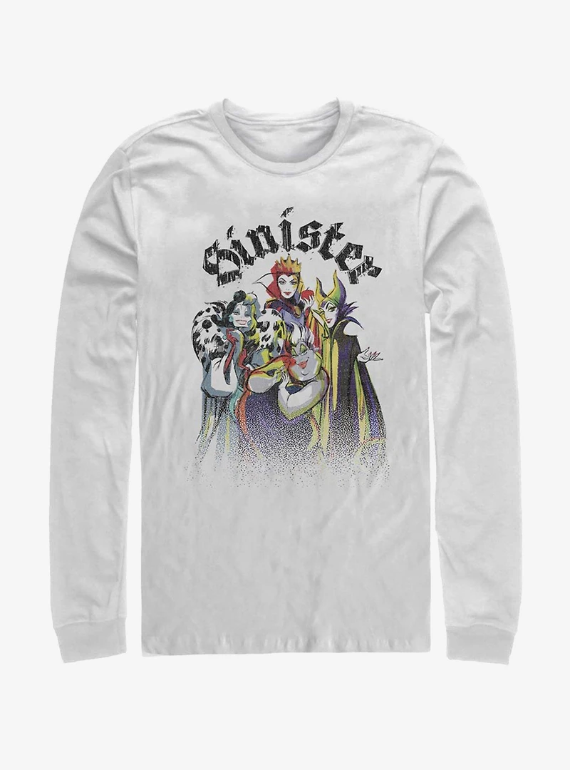Disney Villains Villain Crew Long-Sleeve T-Shirt