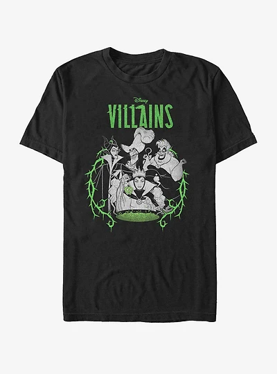 Disney Villains Villain Lockup T-Shirt