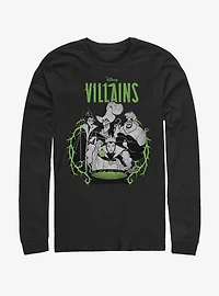 Disney Villains Villain Lockup Long-Sleeve T-Shirt
