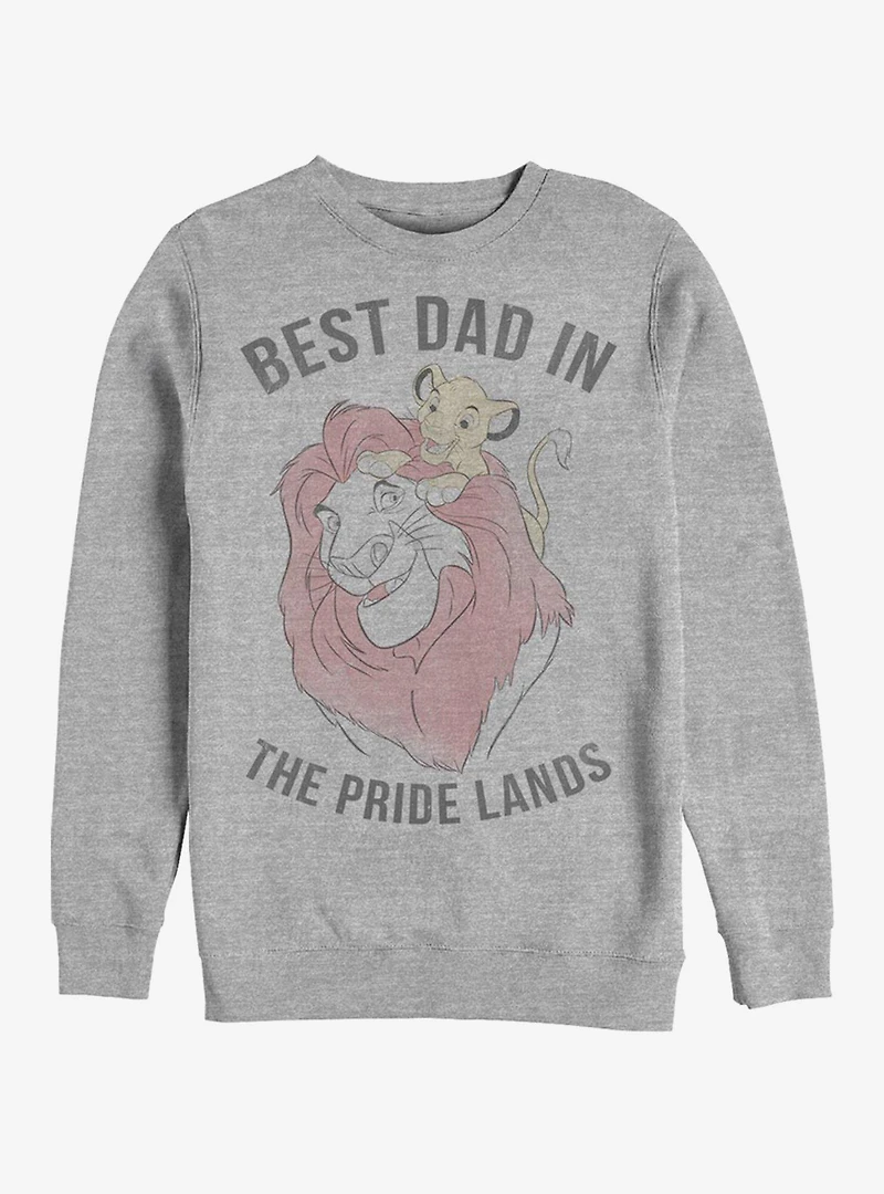 Disney The Lion King Pride Lands Dad Crew Sweatshirt