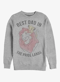 Disney The Lion King Pride Lands Dad Crew Sweatshirt