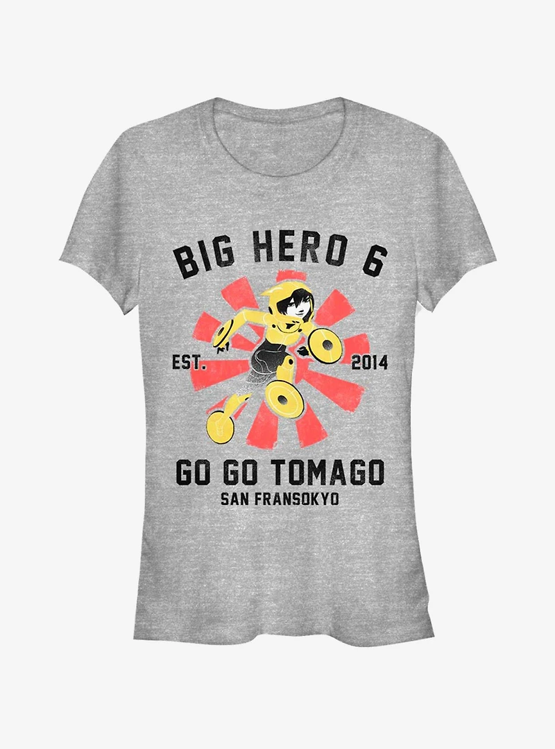 Disney Big Hero 6 Go Collegiate Girls T-Shirt